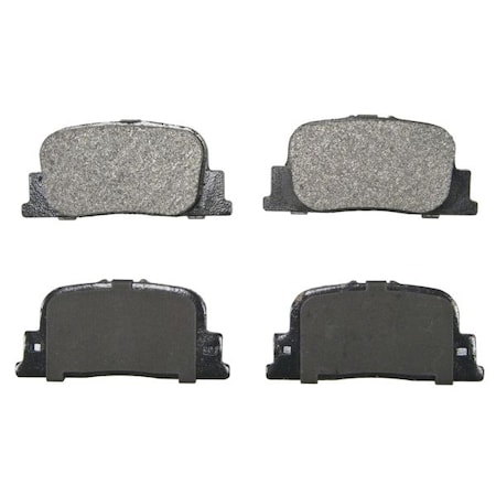 Wagner Brakes Semi-Met Disc Pad Set, Zx835 ZX835